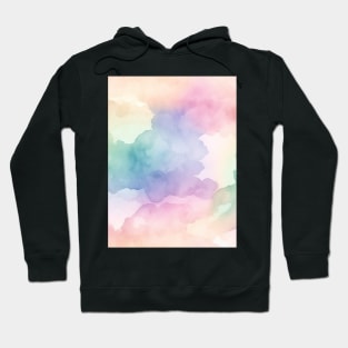 Colorful Watercolor Pattern - 06 Hoodie